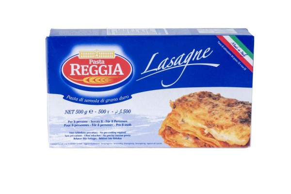 Mì lá Lasagne Pasta Reggia 500g*12