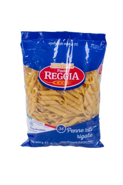 Nui ý ống 34 Pasta Reggia 500g