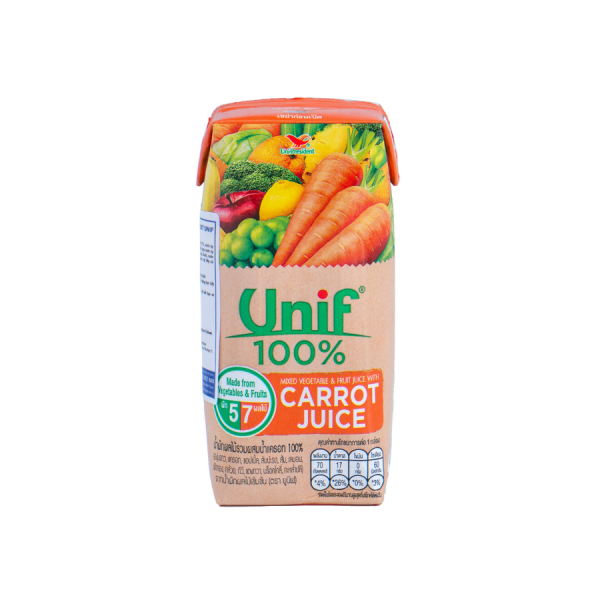 Nước ép cà rốt Unif 200ml