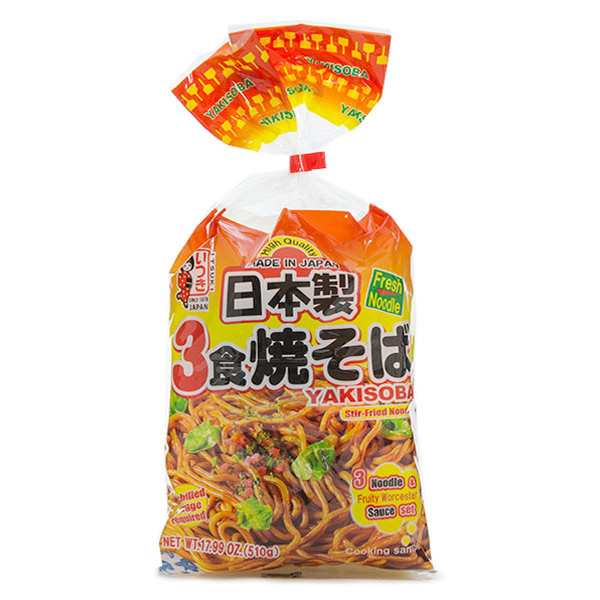 Mì Yakisoba tươi Itsuki 510g